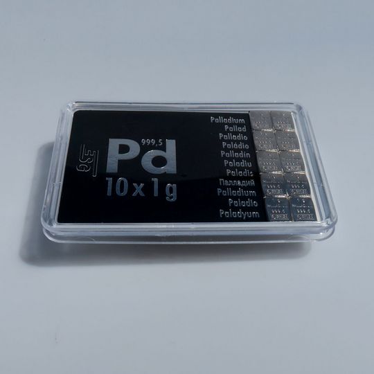 10g Palldiumtafel